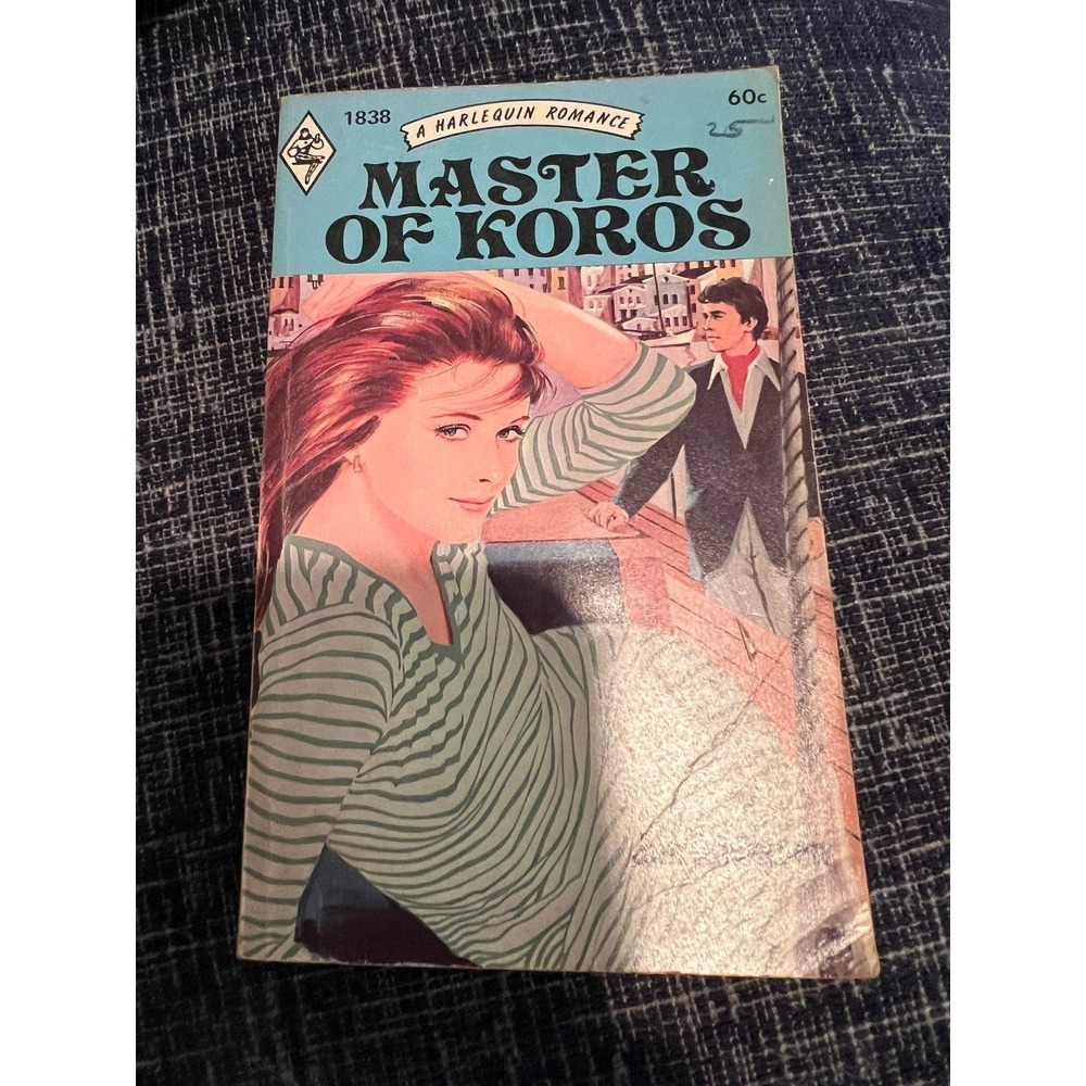 Master of Koros, Jan Andersen #1838 vintage harlequin romance novel